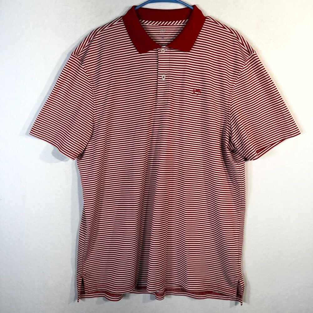 Southern Tide Men's Embroidered Polo Lightweight Breathable Stripe Size XL